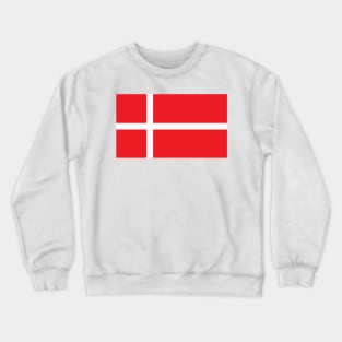 Denmark flag Crewneck Sweatshirt